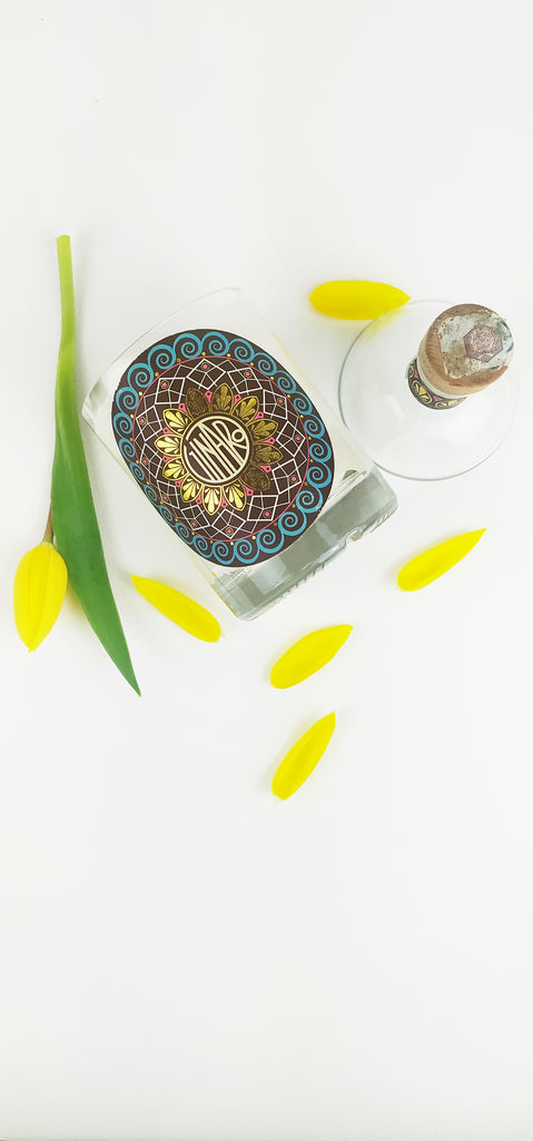 Candela in cera di soia - Bottleeden